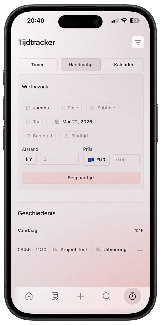 Tijdregistratie